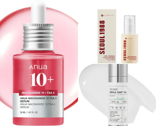 Serums for All-types of different concerns cover photo collage