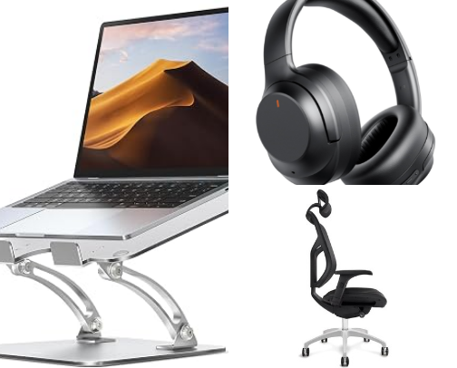 The Ultimate Desk Setup & Productivity Toolkit for Remote Work & Study cover photo collage