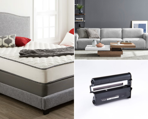 Home Accessories & Technology cover photo collage