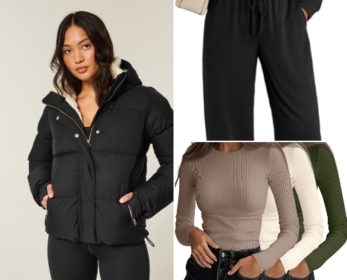 Winter Closet Staples cover photo collage