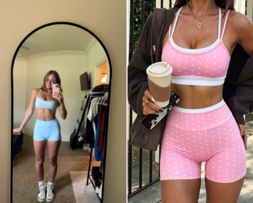 Activewear Wardrobe cover photo collage