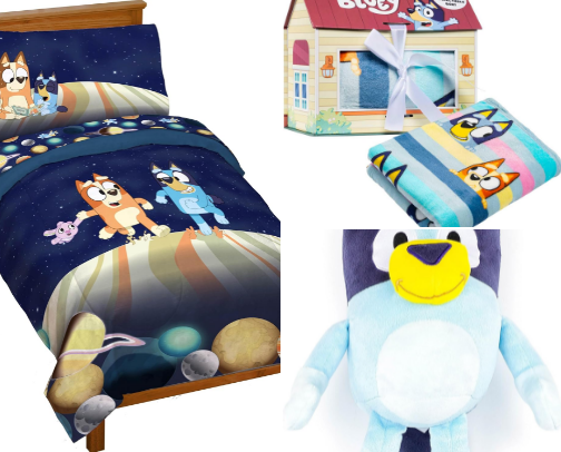 The Ultimate Bluey Bedroom Makeover — Best Amazon Finds Your Kids Will Obsess Over cover photo collage