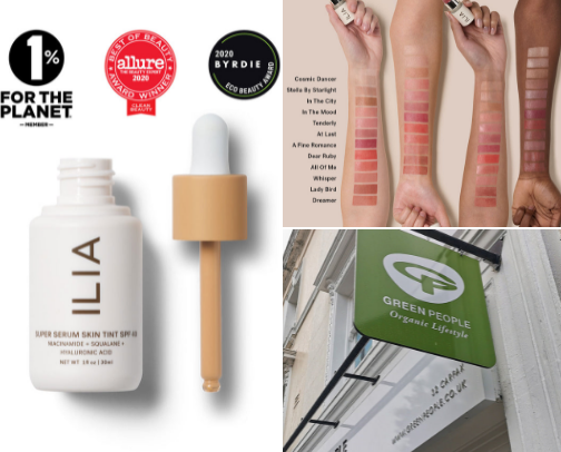 My favourite low tox beauty products cover photo collage