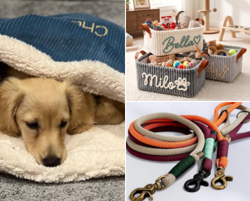 🐾 Pet Essentials: Accessories, Food & Everyday Must-Haves cover photo collage