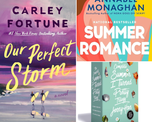 books that need to be read on the beach cover photo collage