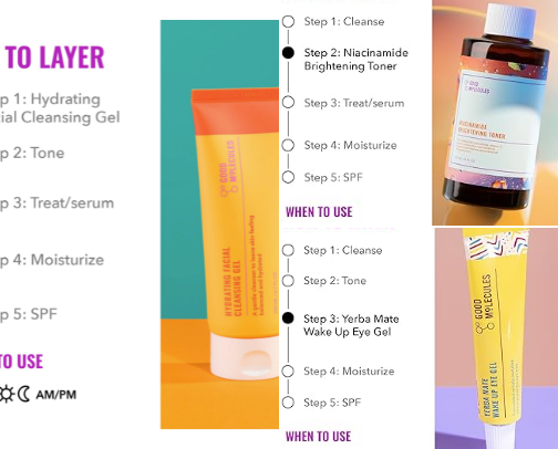 My go-to skincare routine! cover photo collage