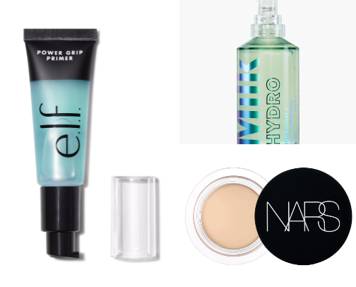 Makeup for oily, acne prone skin cover photo collage
