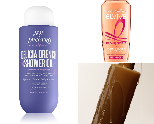 shower & body care NON negotiables 🛁🫧 cover photo collage