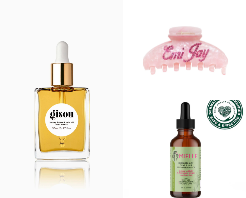 Hair essentials for healthy hair & repair cover photo collage