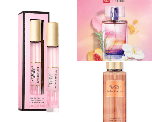 Perfumes cover photo collage