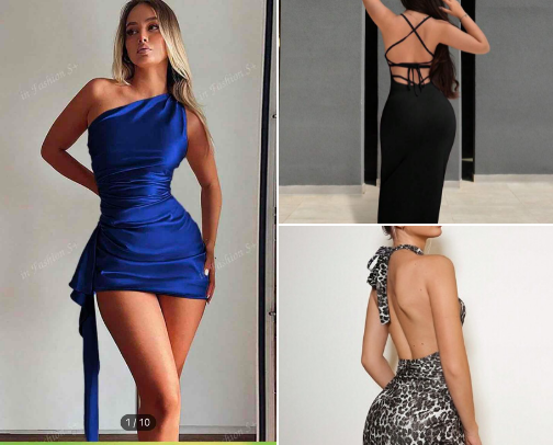 shein dresses🎀 cover photo collage