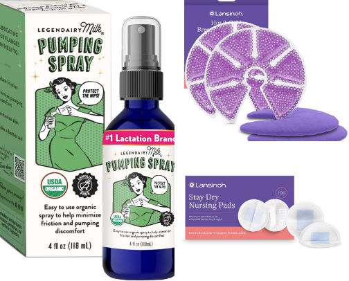 Nursing and Pumping Favorites cover photo collage