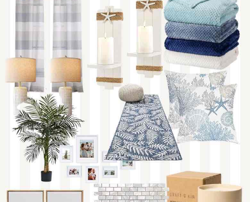 Coastal Home Finds cover photo collage