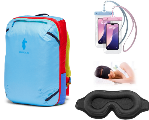 My favorite items for solo backpacking 🥳 cover photo collage