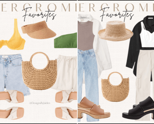 Abercrombie & Fitch Favorites cover photo collage