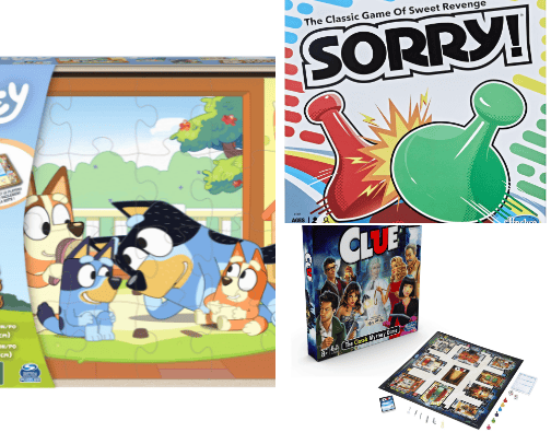 Christmas Toys for Young Children cover photo collage
