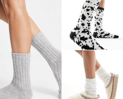 Winter Socks cover photo collage