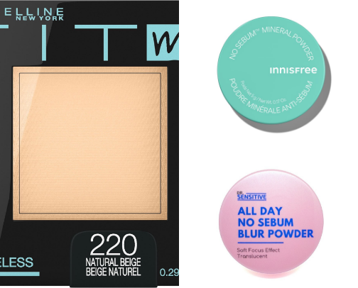 Face Powders for Every Skin Type cover photo collage
