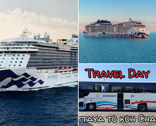 Cruise the world cover photo collage