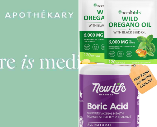 My Natural Healing Cupboard cover photo collage