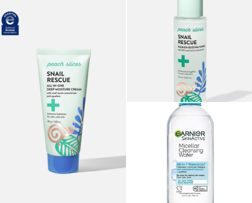 The best everyday skincare routine! cover photo collage