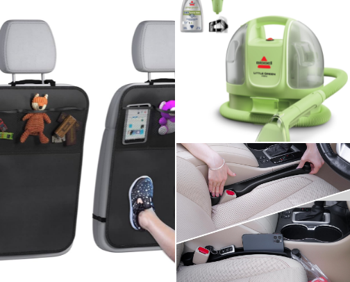 Kids car must have cover photo collage