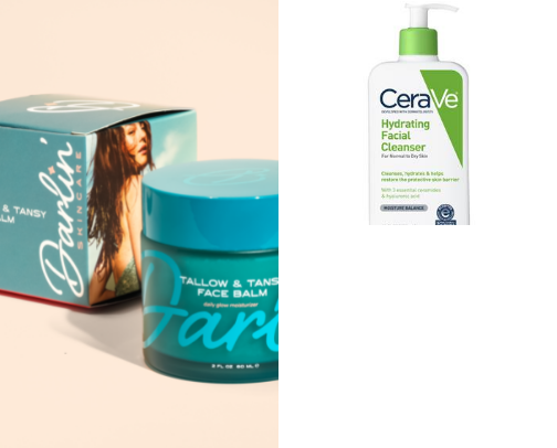 My “Don’t over complicate it” skin care affordable favorites cover photo collage