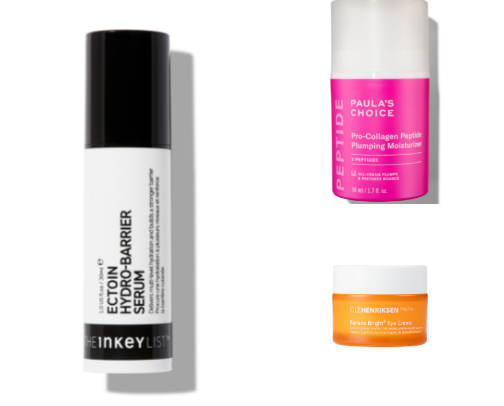 Skincare favourites 🫧 cover photo collage