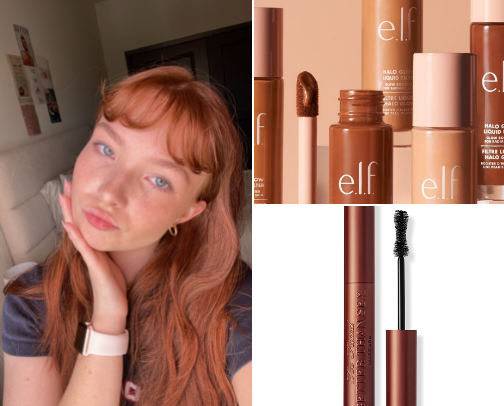 my flawless (& affordable) redhead makeup routine cover photo collage