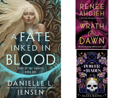 Gods Who Fall Hard: Mythology Romance You’ll Devour cover photo collage