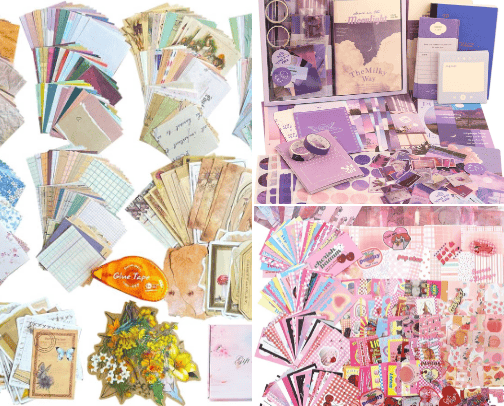 Scrapbook cover photo collage