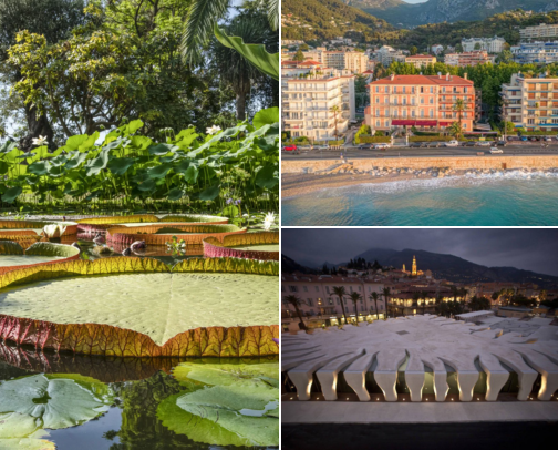 A comfortable hotel stay for this kind of trip, Citrus Gardens, Sea Views & Little Cocteau Moments Menton, France cover photo collage