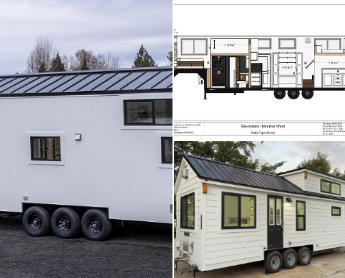 Tiny Homes cover photo collage