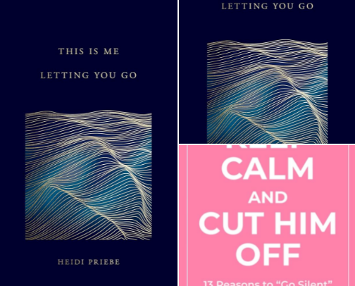 Heart-Healing Reads Around This is Me Letting You Go cover photo collage