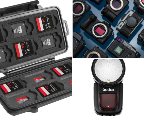 What I use in my photography business cover photo collage