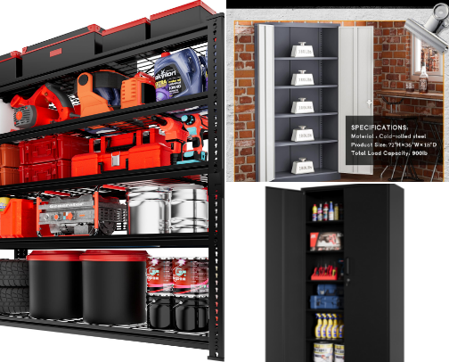 Garage Storage cover photo collage