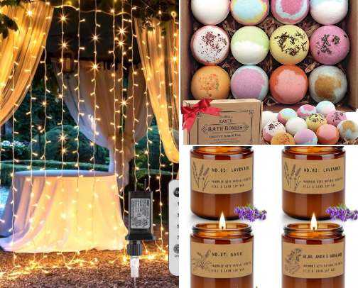 Treat Yourself: Inexpensive Ways to Spa at Home cover photo collage