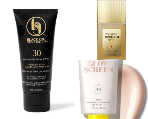 SPF Options for Melanin Rich Skin cover photo collage