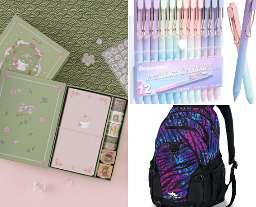 Back to school essential cover photo collage