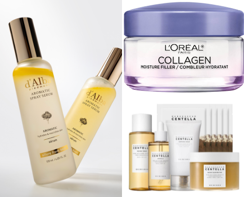 Skin care obsessions cover photo collage