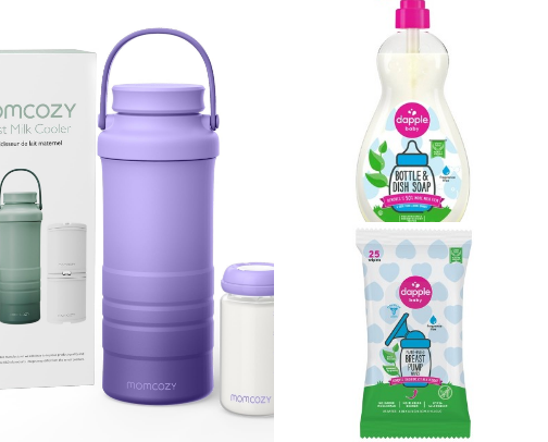 Exclusively Pumping Items cover photo collage