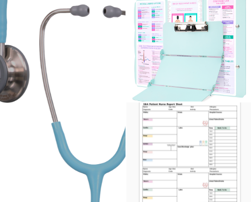 Healthcare Shift Survival Kit cover photo collage