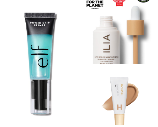 acne prone friendly makeup cover photo collage