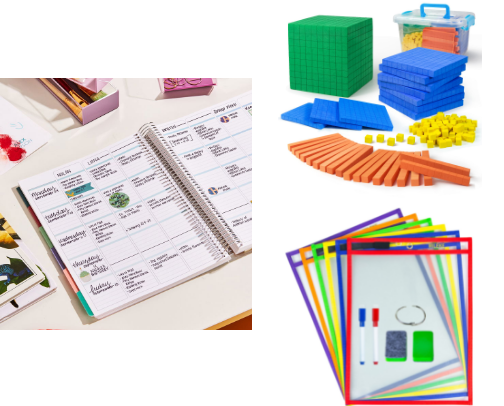 🧺Homeschool Essentials Every Family Needs cover photo collage