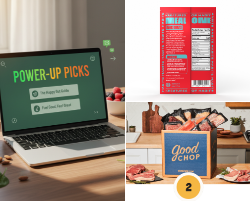 Power-Up Picks cover photo collage