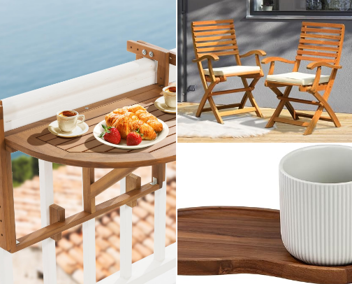 From Concrete to Calm: 7 Small Balcony Garden Ideas That Make You Fall in Love With Your Space cover photo collage