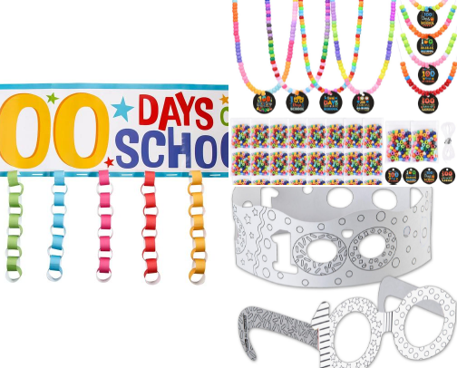 100th Day of School cover photo collage