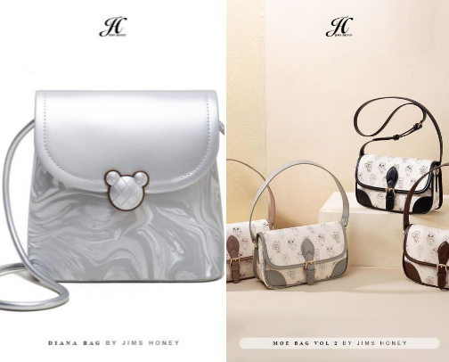 Character Bag cover photo collage
