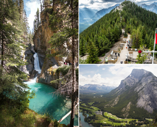 Hikes to do in Banff & Lake Louise Alberta This Summer cover photo collage