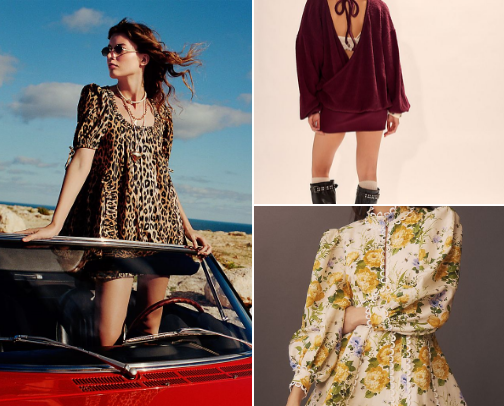 Mini Dresses with Major Style for Spring cover photo collage